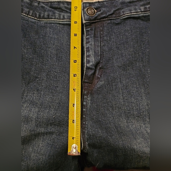 Rock & Roll Denim Bargain Button Bell Flare 30x34 - Picture 7 of 9